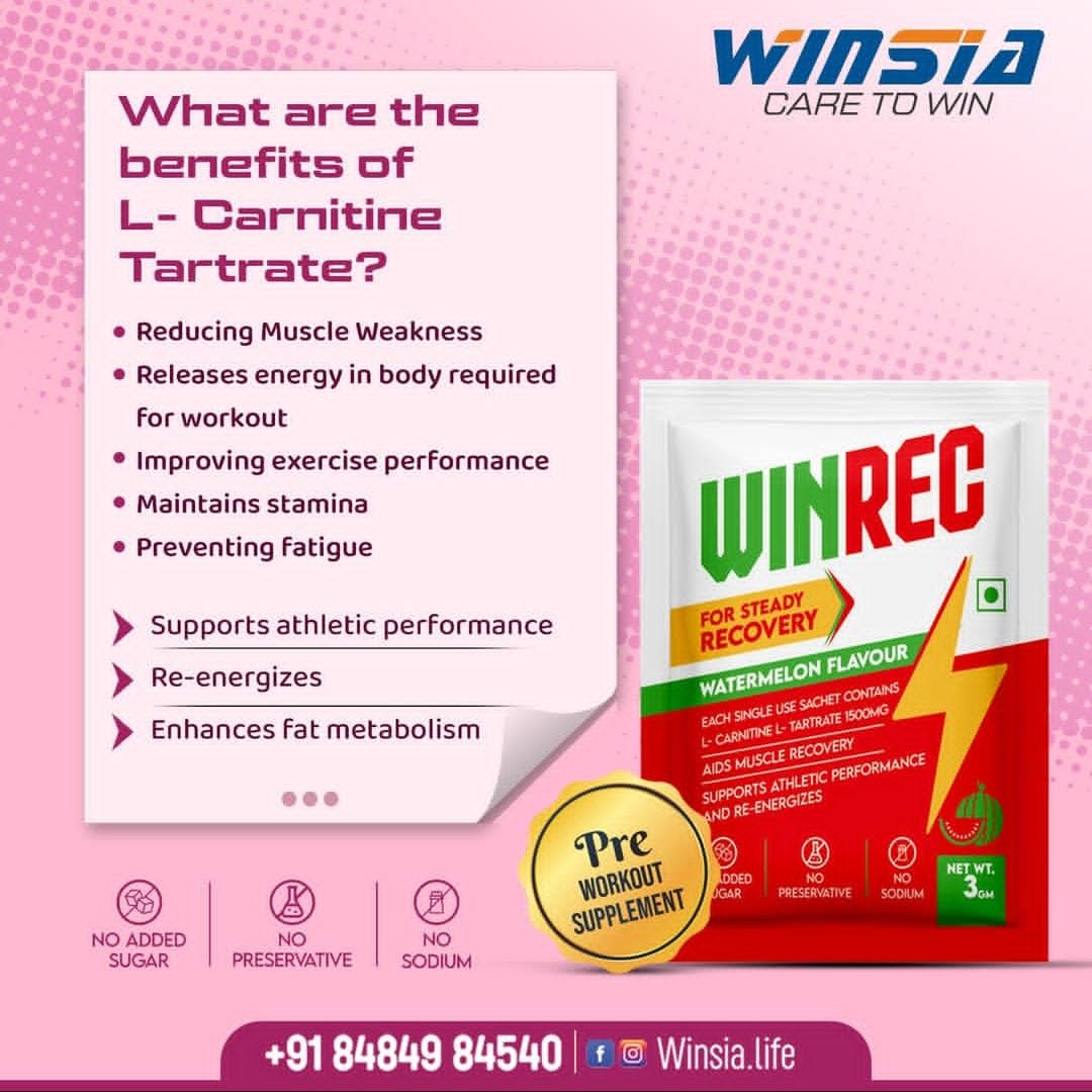 winrec benifit bcaa