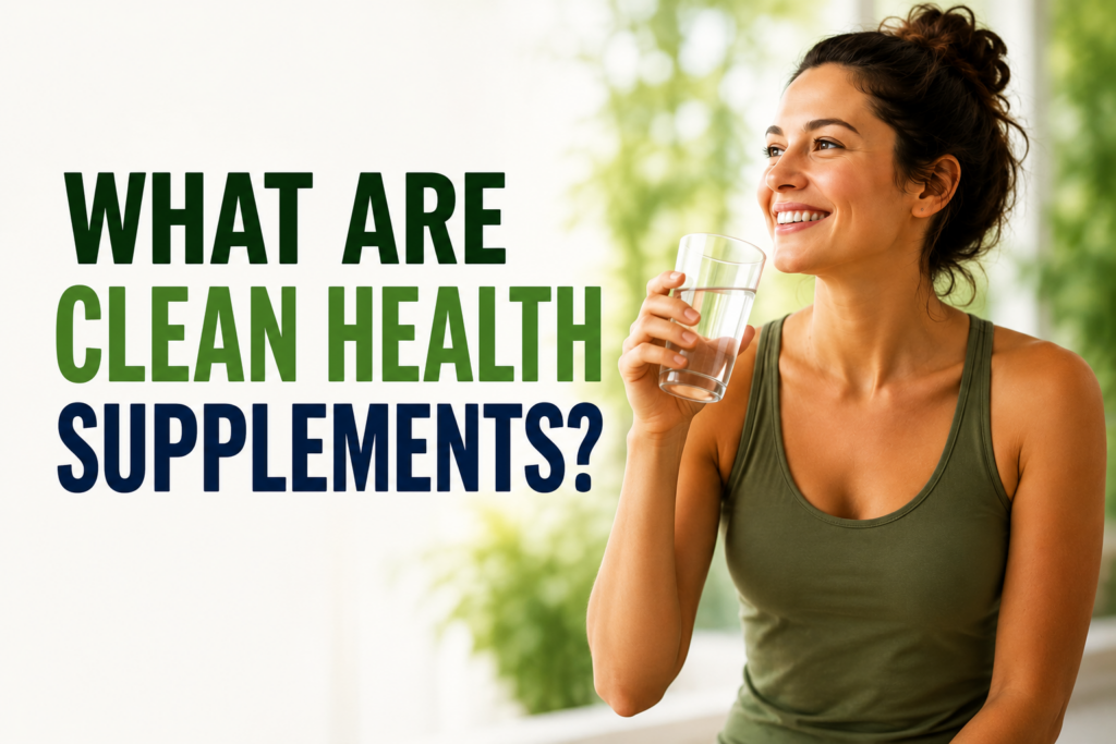 What Are Clean Health Supplements